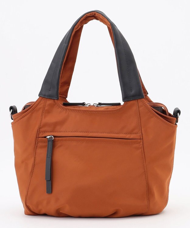 Y'SACCS ふんわりラウンド2WAYトート Sサイズ オレンジ