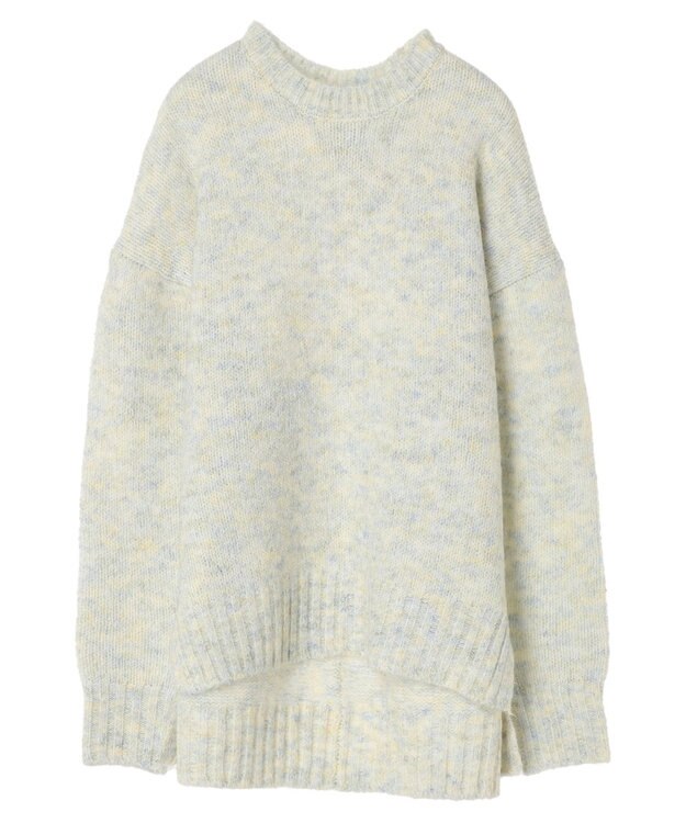 Green Parks ふわふわＭｉｘニットプルオーバー Off White