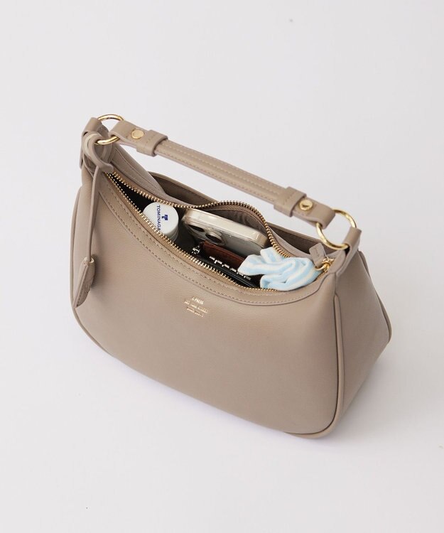 J.PRESS LADIES 【WEB限定カラーあり・2way】ワンショルダー バッグ グレージュ系