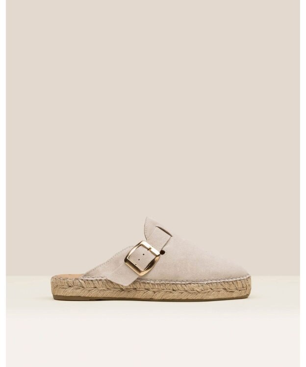 gaimo 【GAIMO/ガイモ】フラットジュートミュールサンダル/QUIANA アイボリー