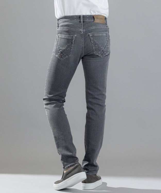 JOSEPH HOMME 【ROY ROGER'S】LEONARDO    デニムライク スウェットテーパード パンツ ライトグレー系