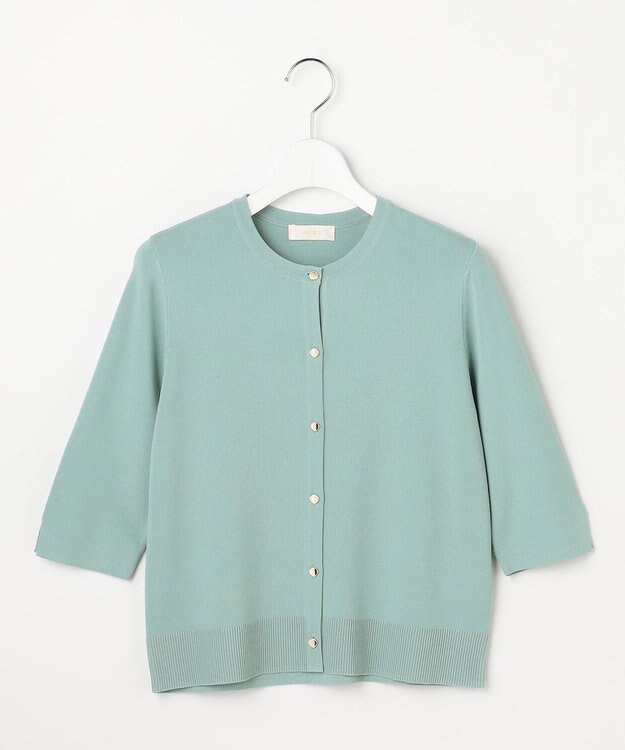 ANY SIS S 【アイスタッチ】ハーフスリーブ カーディガン ミント