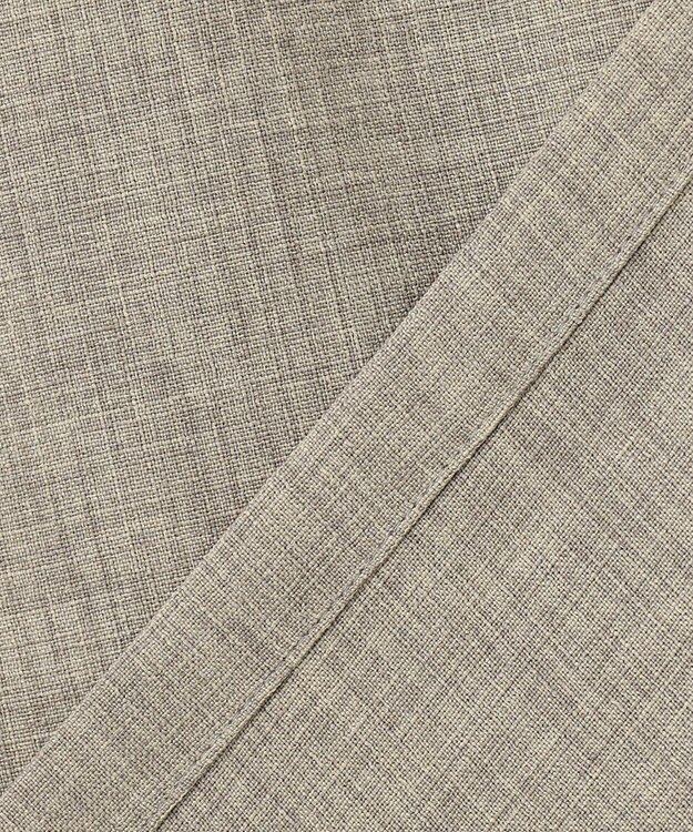 UNFILO MENS リネンライク シャツ グレー