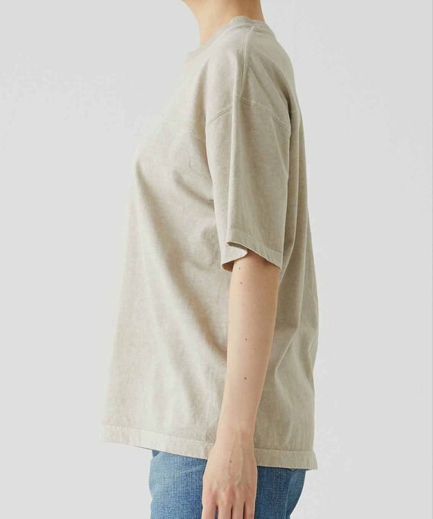 caqu caqu x GoodOn football S/Stee  シンプルゆったりフィットのフットボール半袖Tシャツ mocha