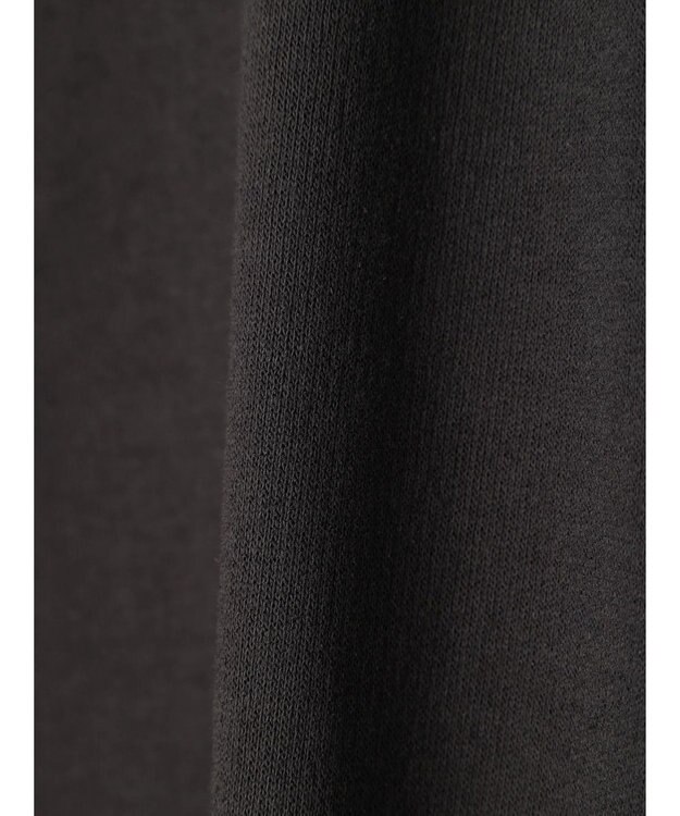 Green Parks コットンＵＳＡミニ裏毛ロングＺＩＰパーカー Dark Gray