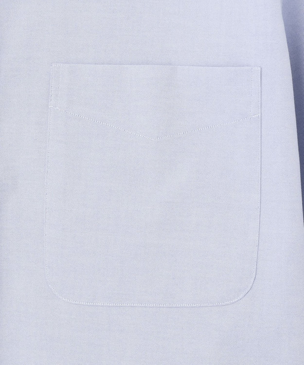 J.PRESS MEN 【PREMIUM PLEATS / 形態安定】ピンオックス シャツ / B.D. ダルブルー系