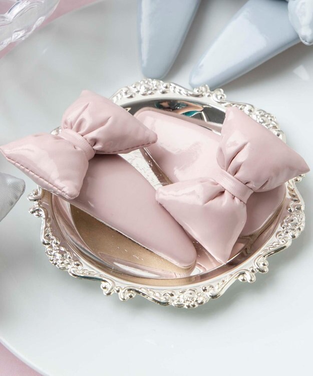 WEGO L2PBIGパテッドリボンパッチンピン ライトピンク