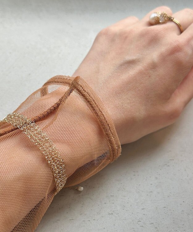 CASUMINO lace ブレスレット gold