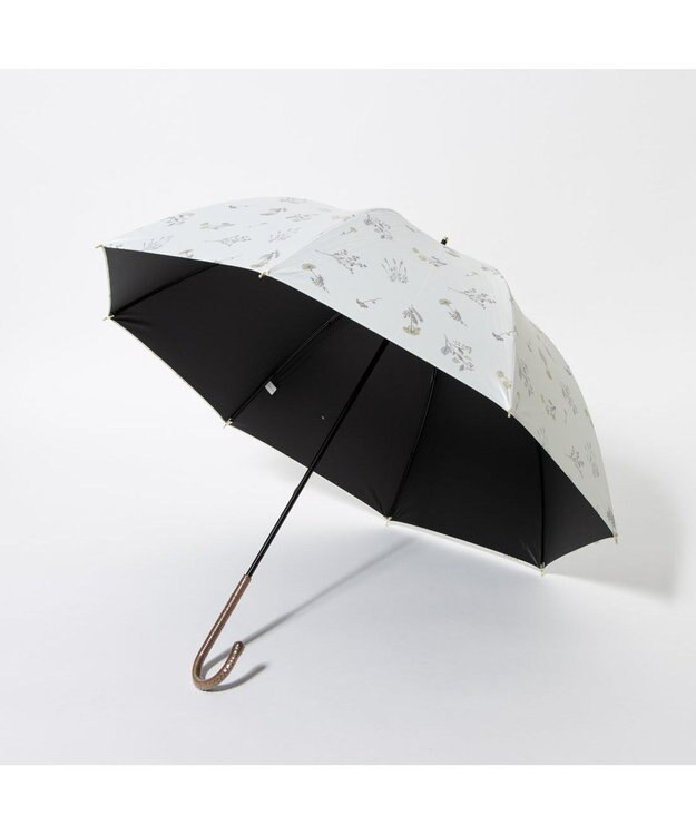 UNBILLION cache nez / アンティークフラワーバルーンショートパラソル ホワイト