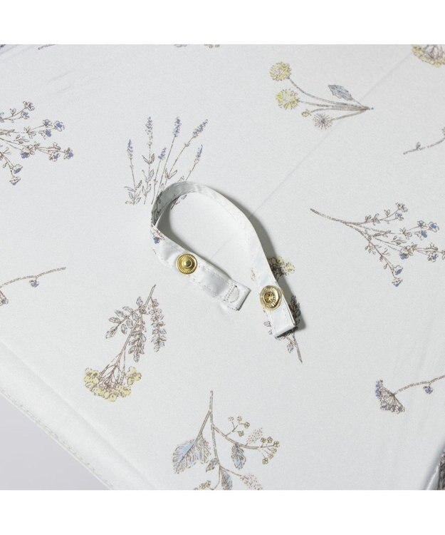 UNBILLION cache nez / アンティークフラワーバルーンショートパラソル ホワイト