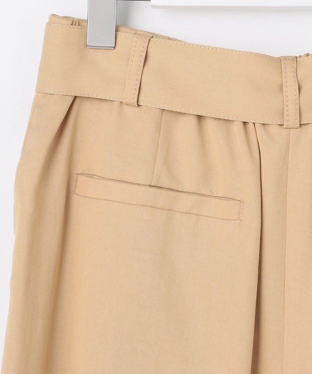 自由区 S セルロースコットンチノ スカート ベージュ