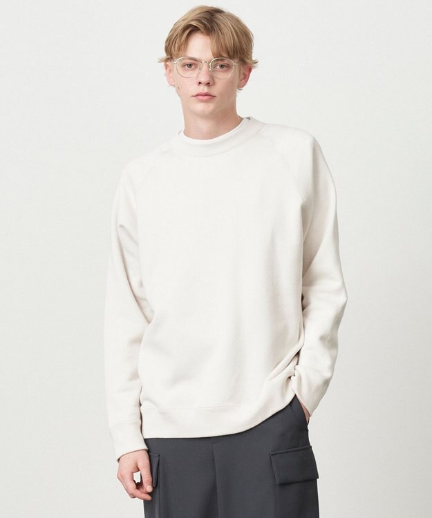 ATON ZERO TSURI URAKE | クルーネック スウェットシャツ - UNISEX WARM WHITE