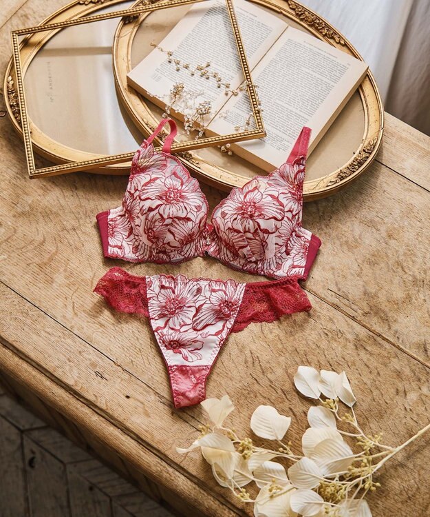 San-ai Resort（三愛水着楽園） エレガントコレクション【2409】単品ブラHIカップ 【northerly】 ボルドー