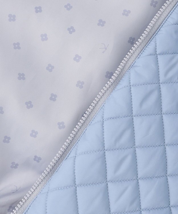 組曲 KIDS 【150-170㎝】キルティング 中綿コート マローブルー系