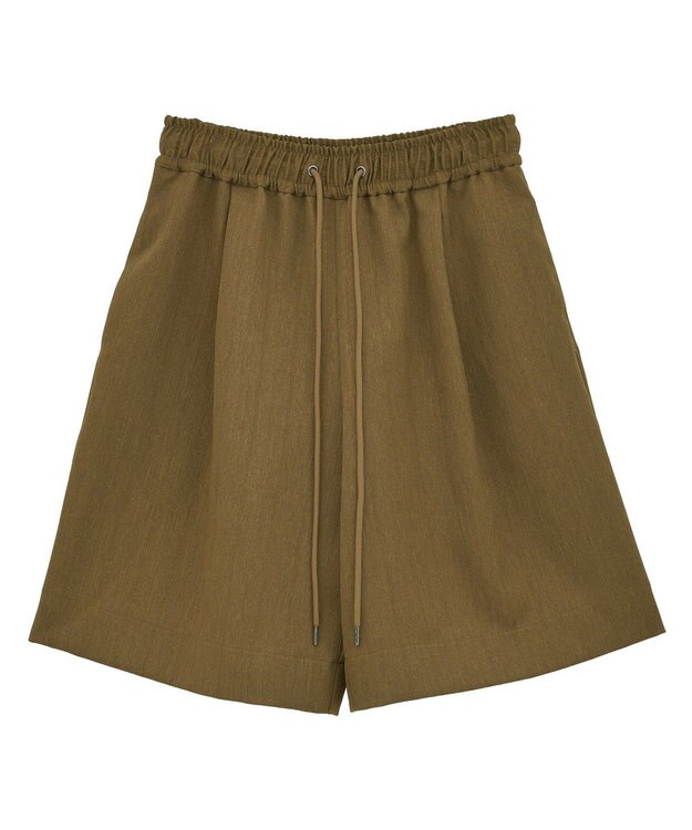 CRAFT STANDARD BOUTIQUE ウエストコードハーフパンツ Brown