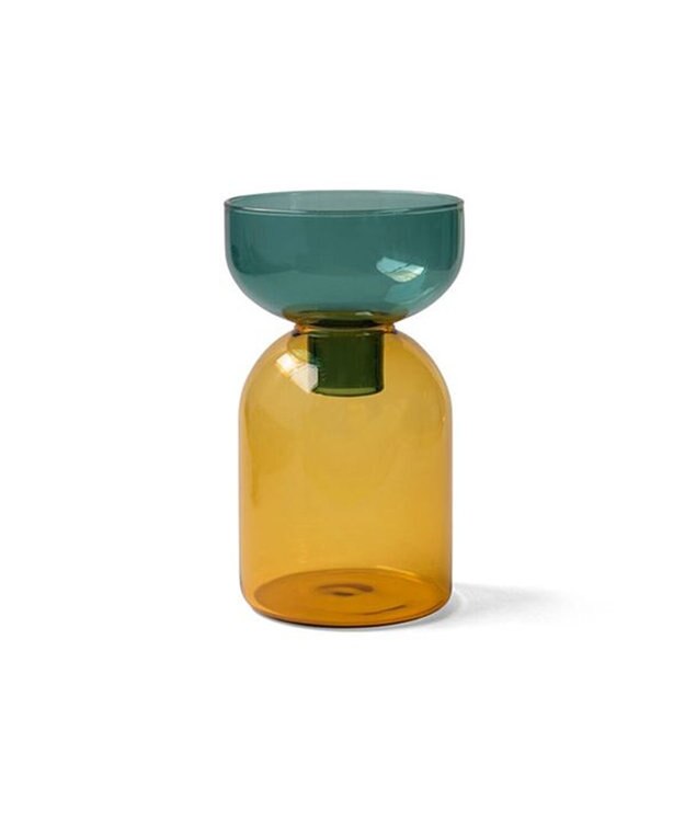 PRESENTERS ROOM amabro / TWO TONE VASE Circle(Green×Yellow) -
