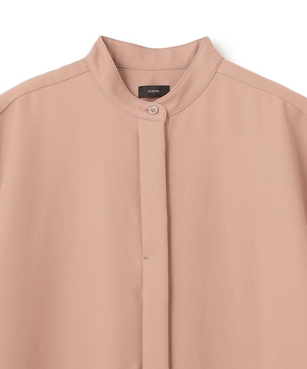 JOSEPH 【洗える】ボイルコットン　ドレス Frozen Mocha