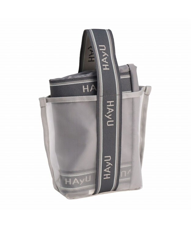 ACE BAGS & LUGGAGE 【雑誌掲載】 HAyU × ace.  フォールディング 折り畳みトートバッグ 猫柄 22L 17861 ネイビー柄