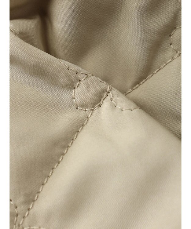 Green Parks ・ＳＵＧＡＲ　ＳＰＯＯＮ　２ｗａｙフラワーキルトブルゾン Light Khaki