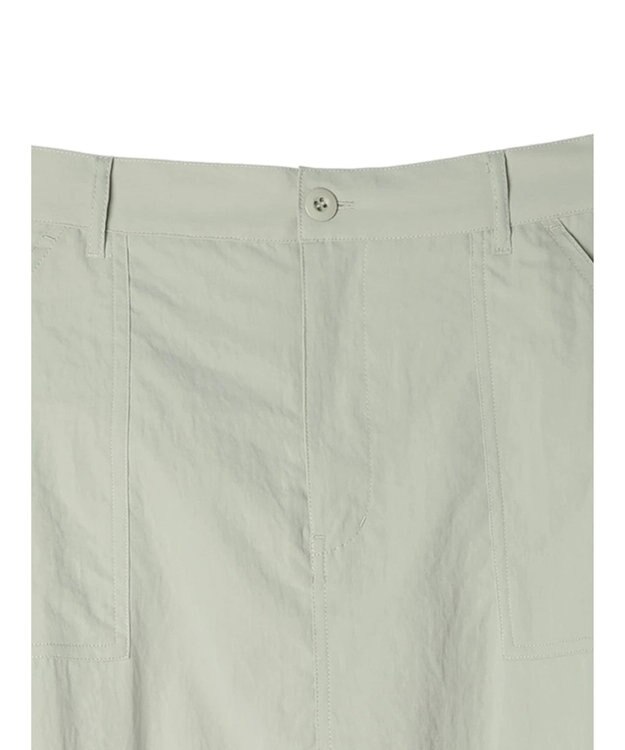 earth music&ecology バルーンカーゴスカート Light Green