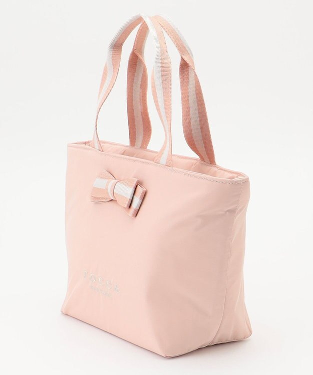 TOCCA 【WEB限定】BICOLOR RIBBON COOLERBAG クーラーバッグ ピンク系