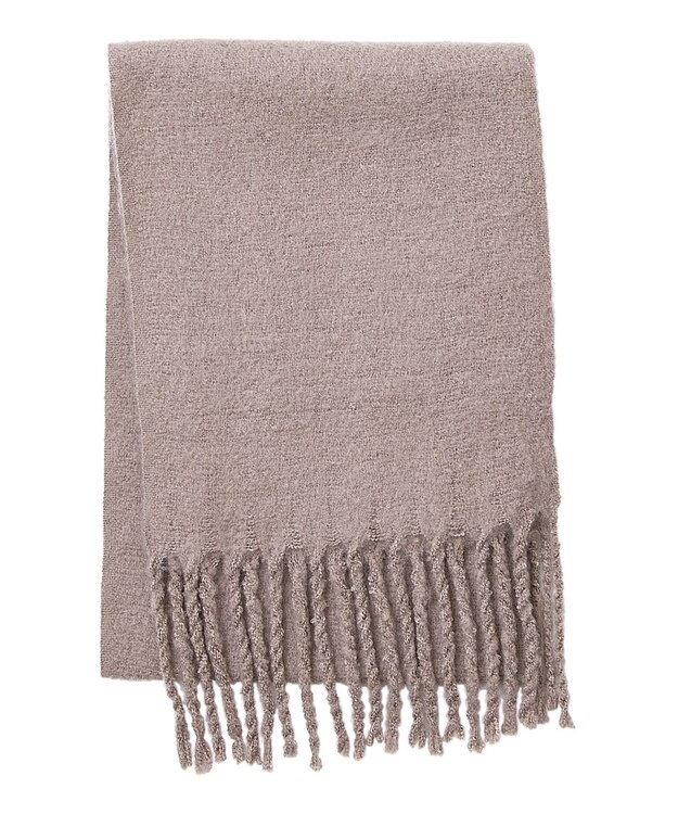 MOONBAT 【洗える】estaa ボリュームマフラー モカブラウン