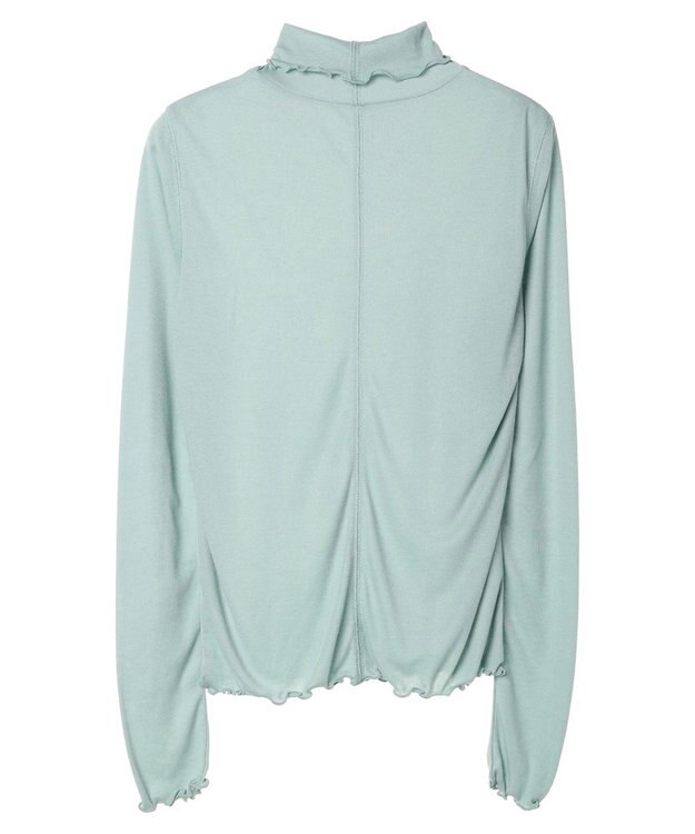 earth music&ecology シアータートルネックプルオーバー Mint