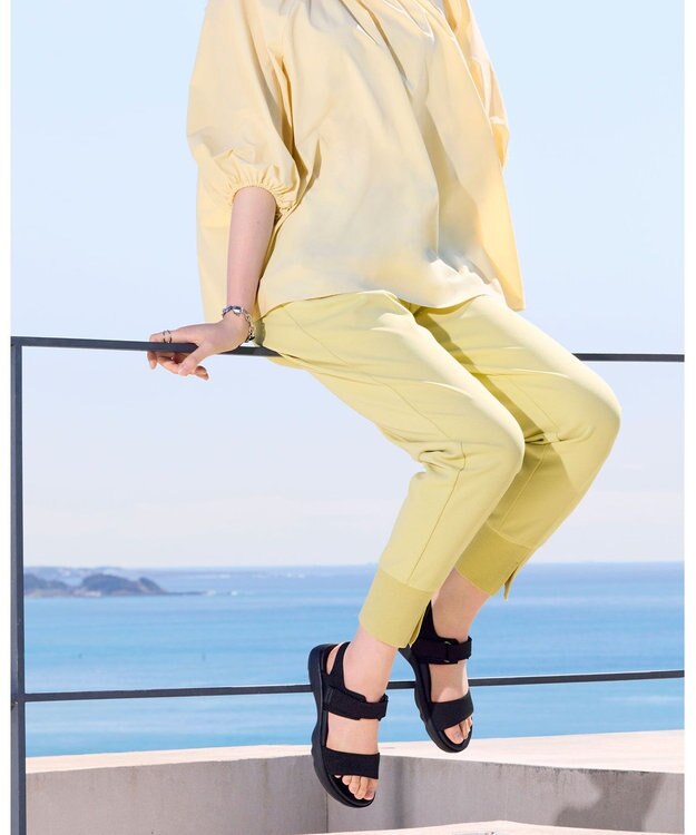 steppi 【洗える/新色登場】スポーツサンダル ブラック