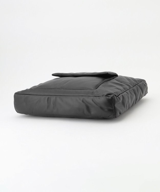 JOSEPH HOMME シンセティックソフトレザー　ワンショルダー バッグＬサイズ ブラック系