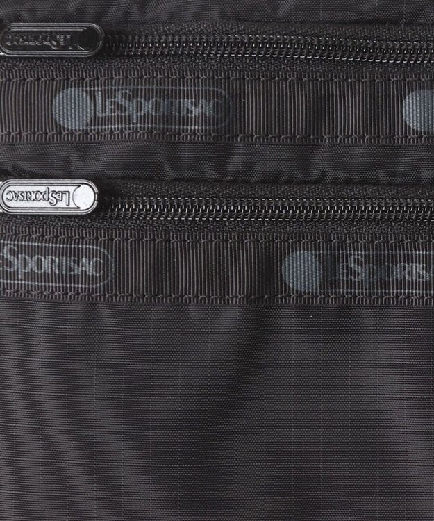 LeSportsac 3ZIP COSMETIC/リサイクルドブラックJP リサイクルドブラックJP