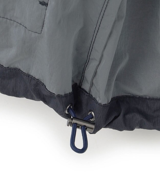 JOSEPH HOMME 【LEON 掲載】ブライトナイロンシャンブレー　スプリングブルゾン ネイビー系