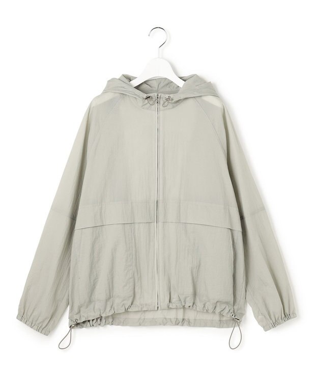 23区 L 【SLOW/一部店舗限定】ナイロン パーカー ブルゾン モスグリーン系