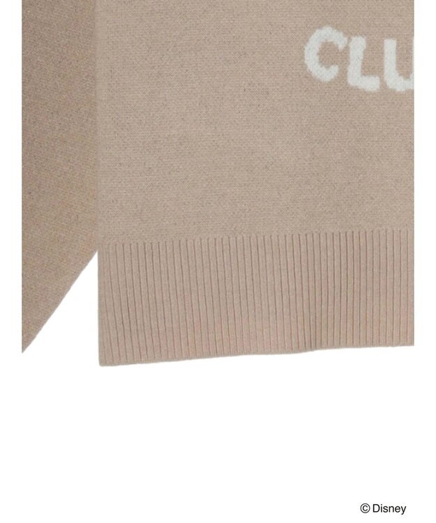 Green Parks ミッキーマウス・クラブ／ジャガードニット Light Gray