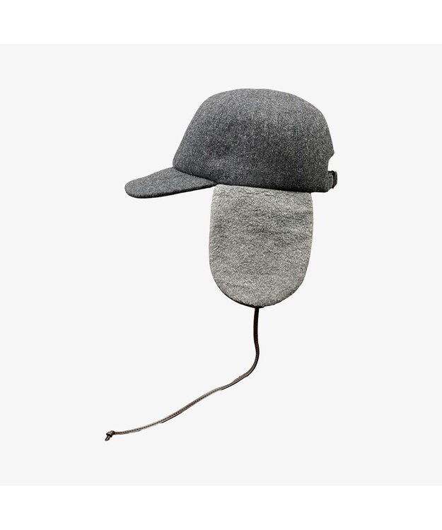 林八百吉商店 un chapeau オリジナルフライトキャップ チャコール