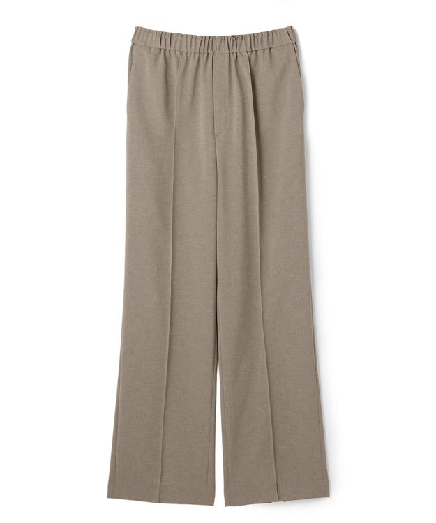BEIGE， 【イージーケア・セットアップ対応】BATEAU / バックスリット ストレートパンツ Taupe