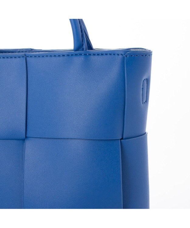 UNBILLION cachecache イントレチャートミニショルダーバッグ ブルー