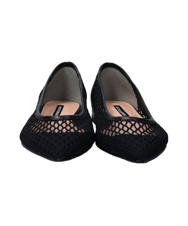 Bridget Birkin 【PARADIS COULEUR】チュールネットレイヤードパンプス ブラックコンビ