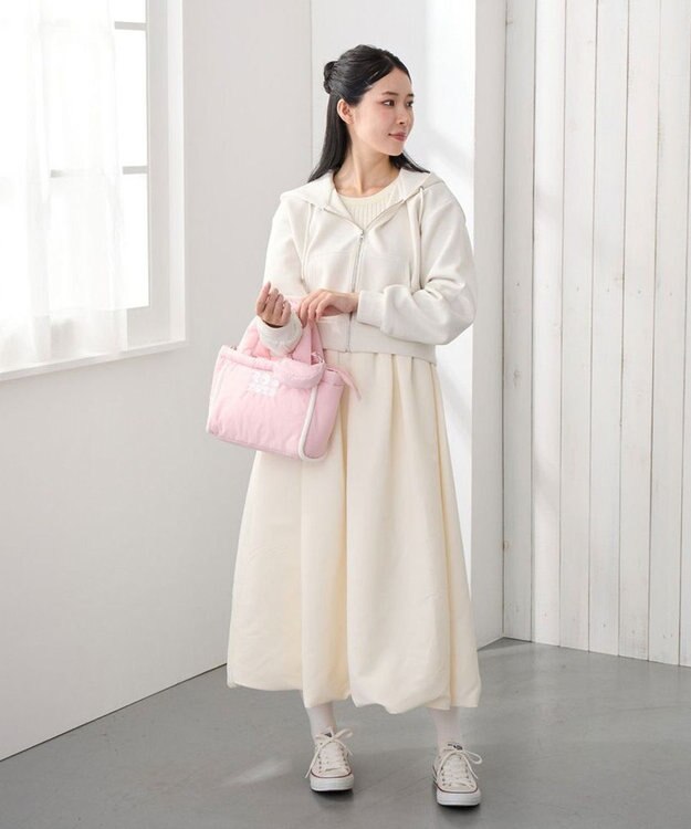 ROOTOTE 3643【ふわふわ軽量】SC.デリ.パファー-A 01：ピンク