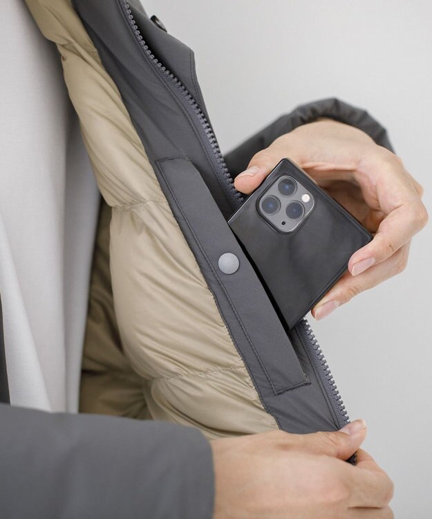 F/ACSION YUKIZURI ダウンコート CHARCOAL