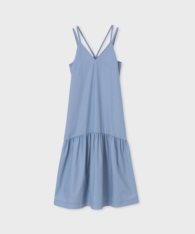 Paul Smith タイプライター キャミワンピース サックスブルー