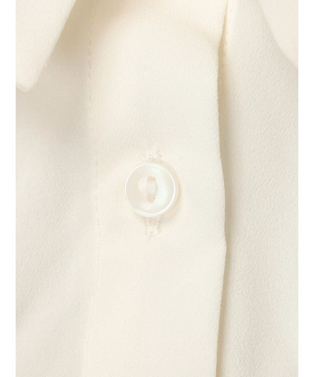 earth music&ecology ドッキングフリルシャツ見えプルオーバー Ivory