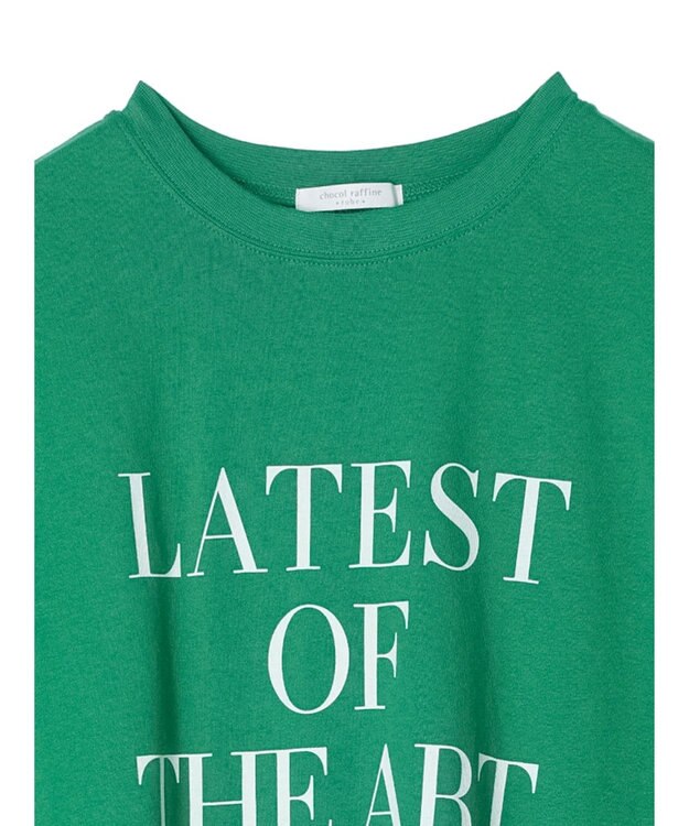 Green Parks ロゴ半袖チュニック Off White