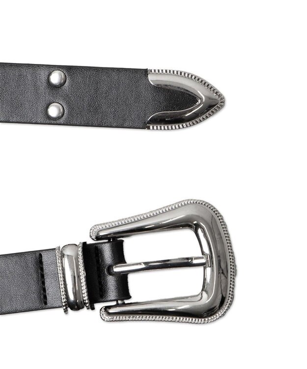 WEGO スタースタッズベルト ブラック