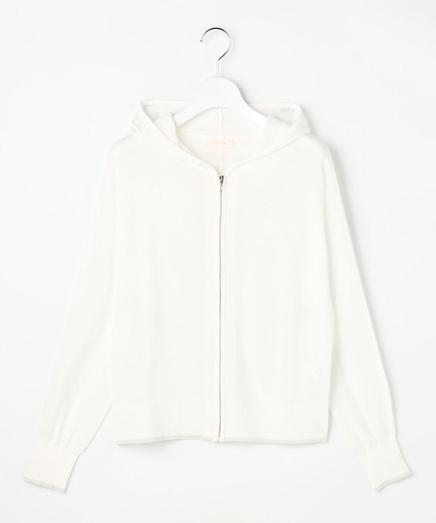 ANY SIS エアリー ニットフーディー オフ