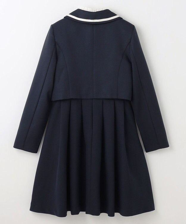 ANY KIDS 【5点セット】ジャケット＋ジャンパースカートセット ネイビー