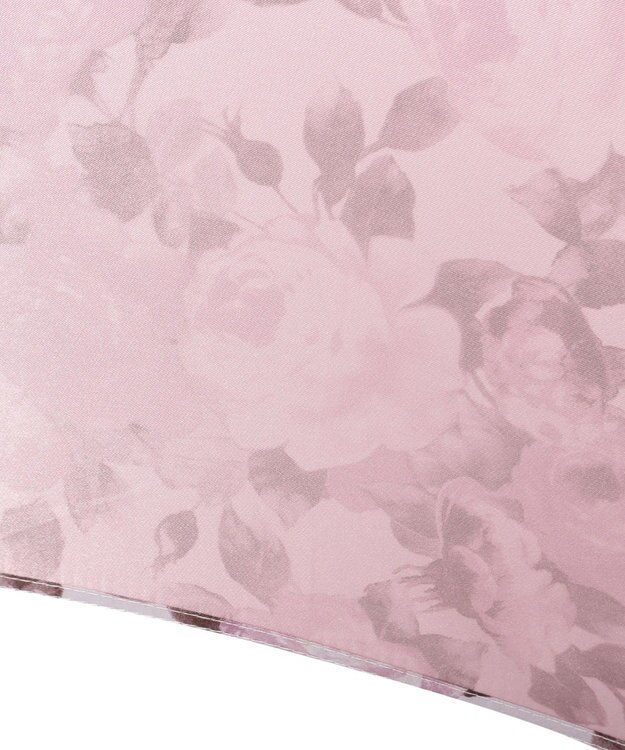 MOONBAT mila schon (ミラショーン) 長傘 内側花プリント ピンク