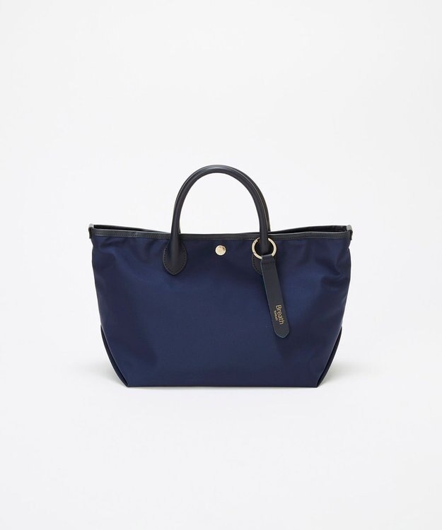 TOPKAPI 【Breath TOPKAPI】ナイロン レザーハンドル シンプル ミニ トートバッグ / 軽量 ネイビー