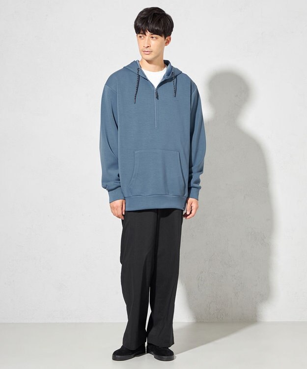 SHARE PARK MENS 【UNISEX】エアリッチダンボールパーカー（L・XLサイズ） アッシュネイビー