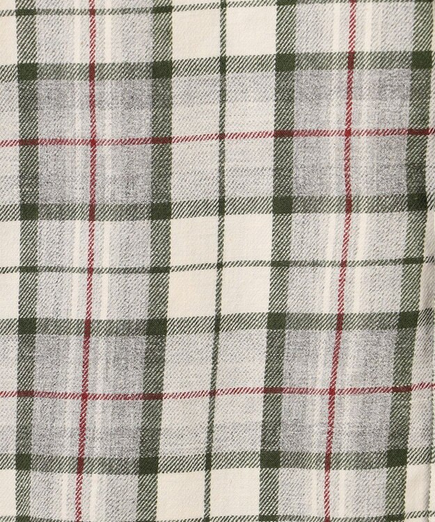 JOSEPH ABBOUD MOUNTAIN 【サスティナブル】オーガニックラフィーチェック シャツ ホワイト系4