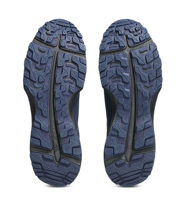 ASICS WALKING フィールドウォーカー GORE-TEX防水 3E相当 ネイビーブルー×ライトブルー